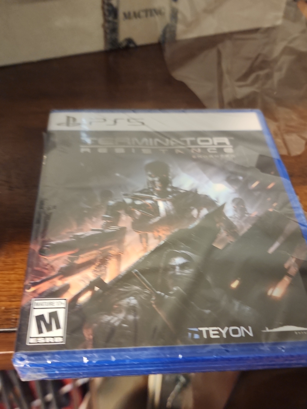 Terminator Resistance PlayStation 5 Game - Black/Blue